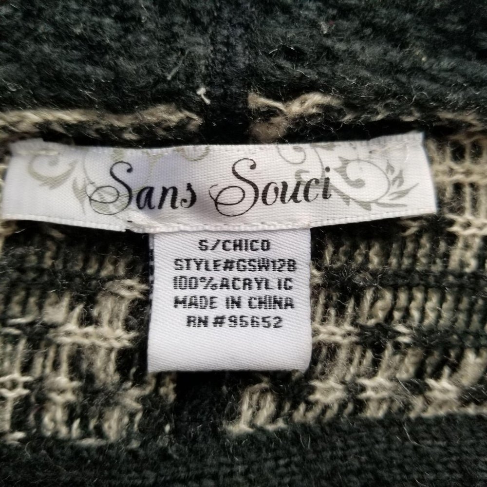 Jos. A Banks XL Olive Green Button Sweater - Picture 4 of 4
